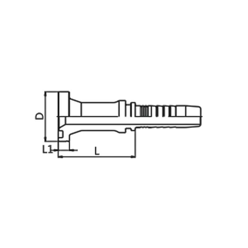 87311 Hydraulic Flange Fittings