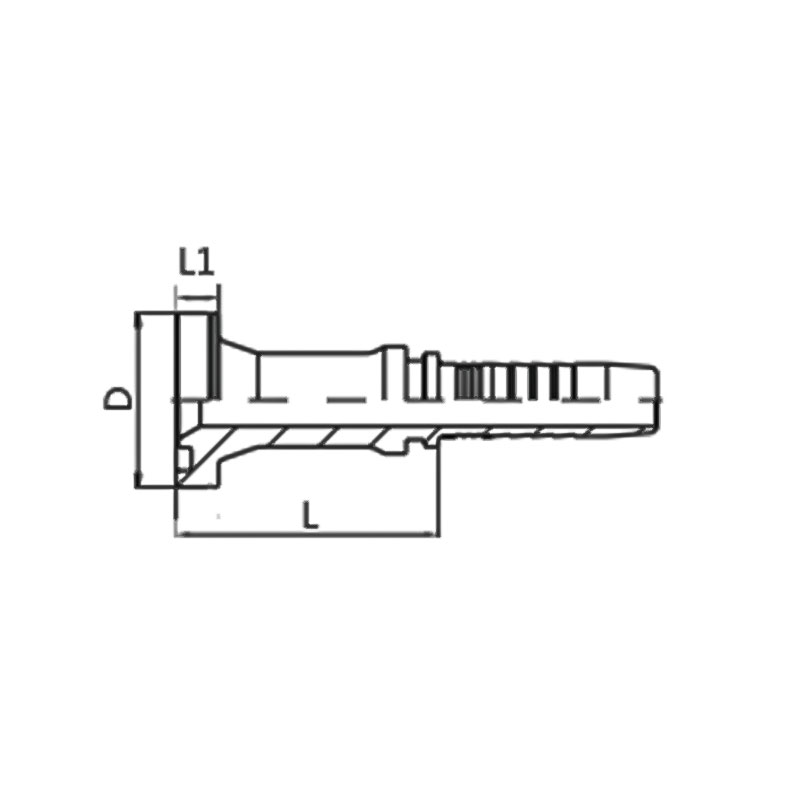 87611 Hydraulic Flange Fittings